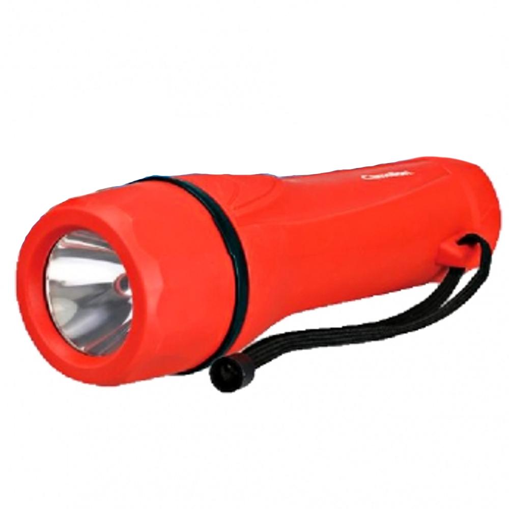Lampe de poche Camelion PT1L2D 1LED incl. 2xD Rubber
