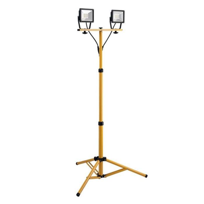 Bouwlamp op statief - LED - Goobay