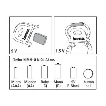 Blok batterij tester - Hama