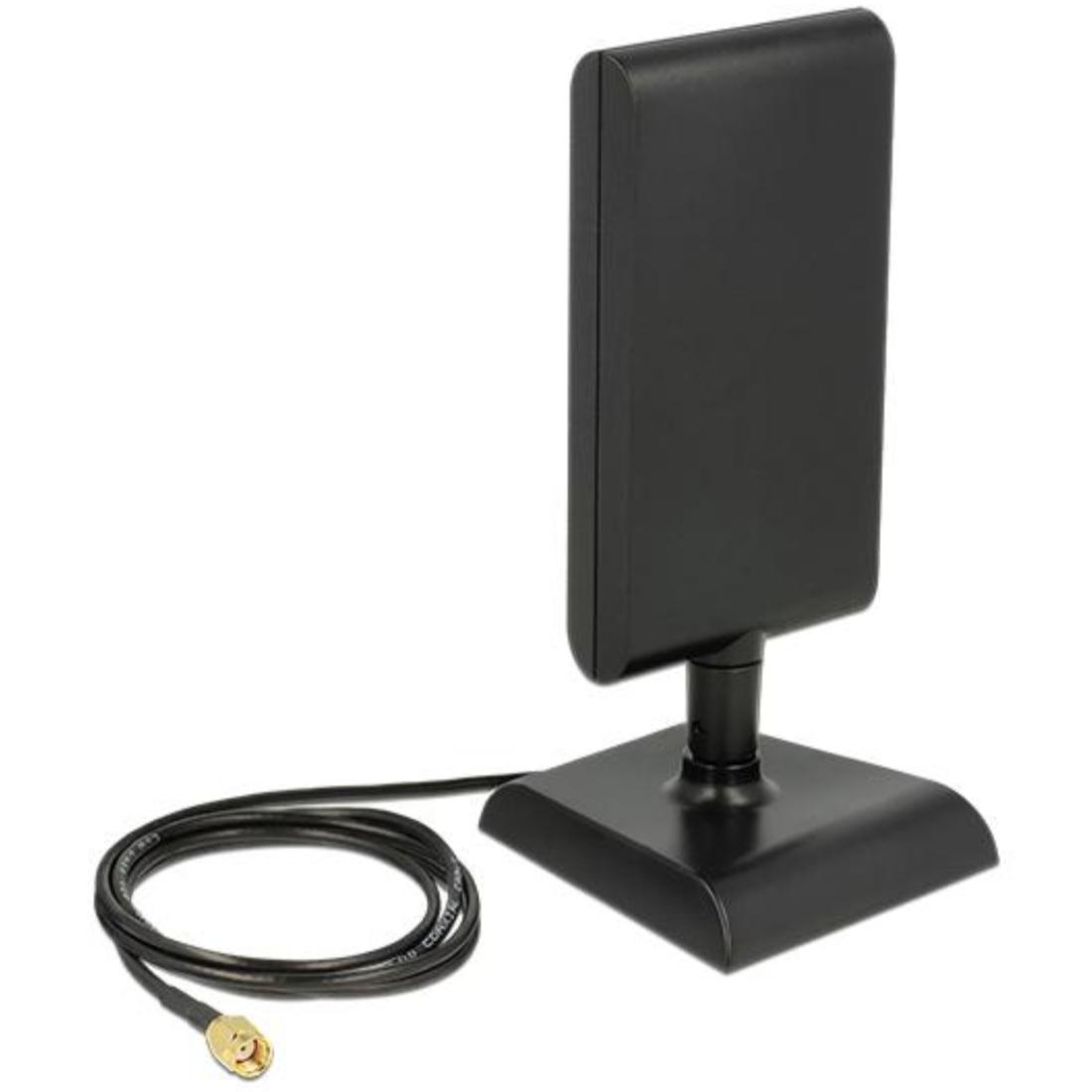 WLAN antenne RP-SMA stekker 6–9 dBi directioneel magnetische voet 1 meter