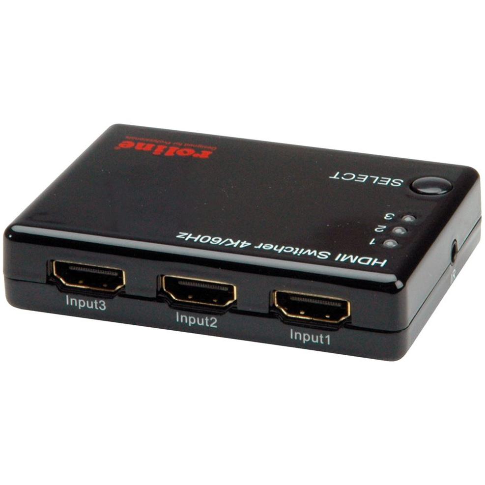 HDMI switch - 3 poorts - Roline