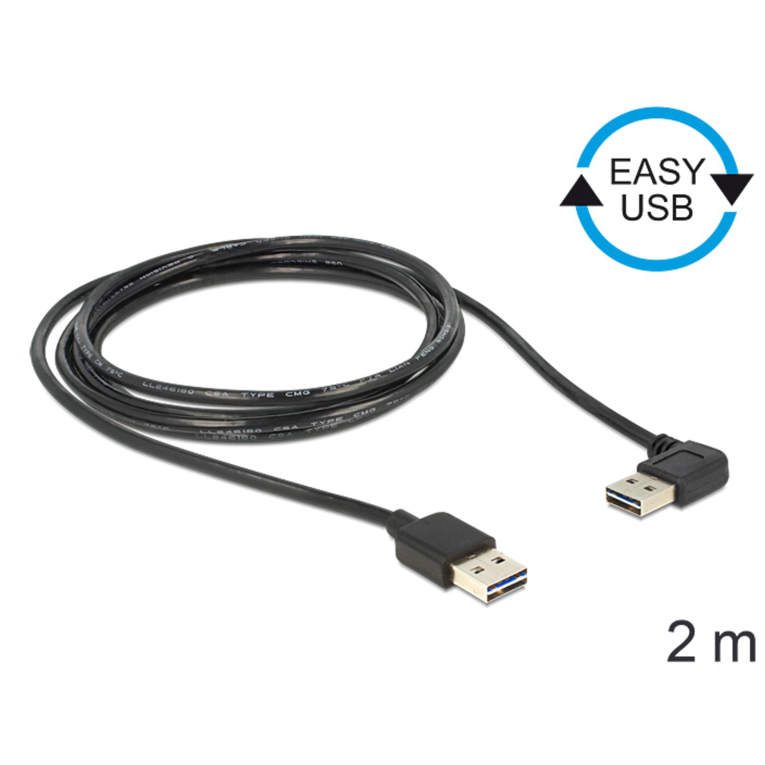 USB A naar USB A - 2 meter - Delock