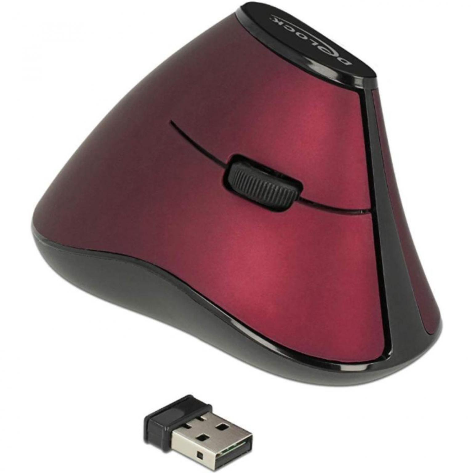 Stock Bureau - DELOCK Mini souris optique sans fil 3 boutons USB Type C