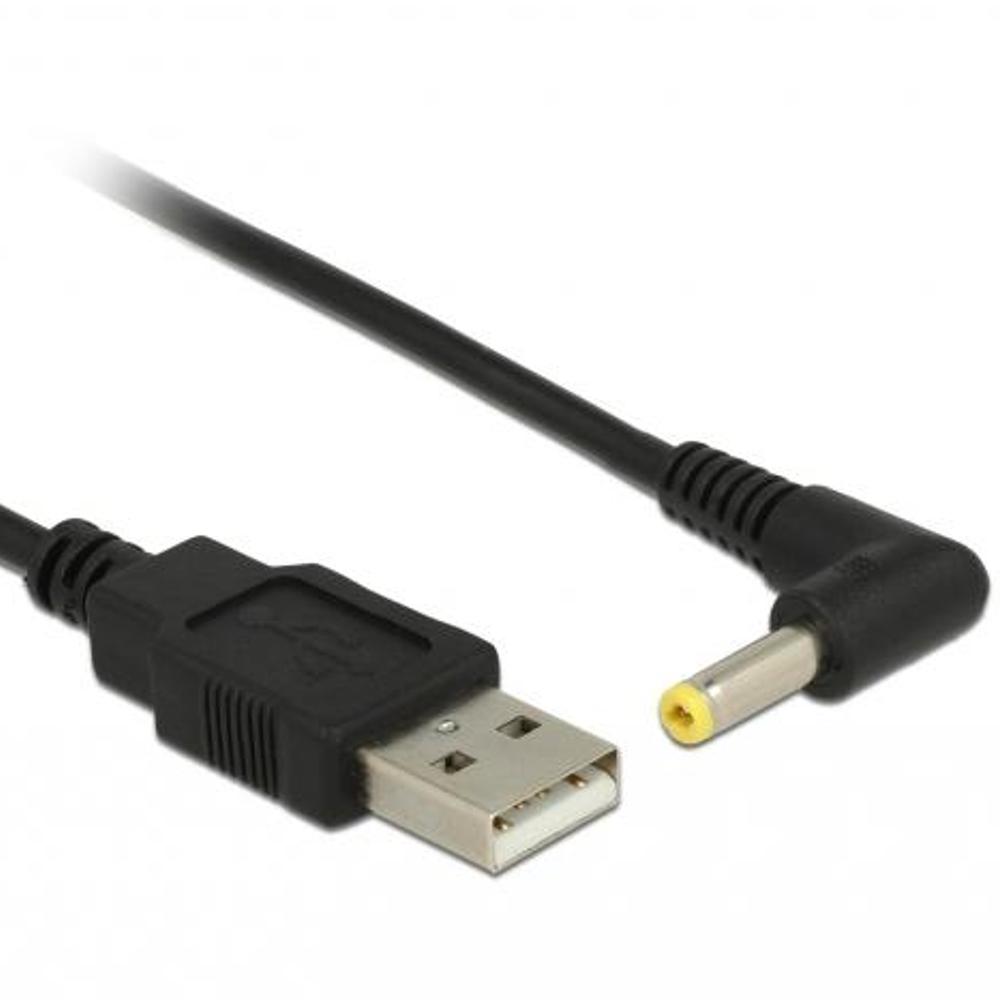 USB power kabel - 4.0mm x 1.7mm - Haaks
