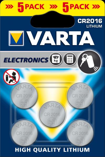 Varta Lithium CR2016 blister 5 - Varta