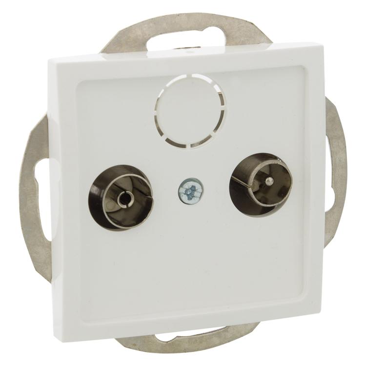 Inbouw contactdoos - Radio/TV - Q-Link