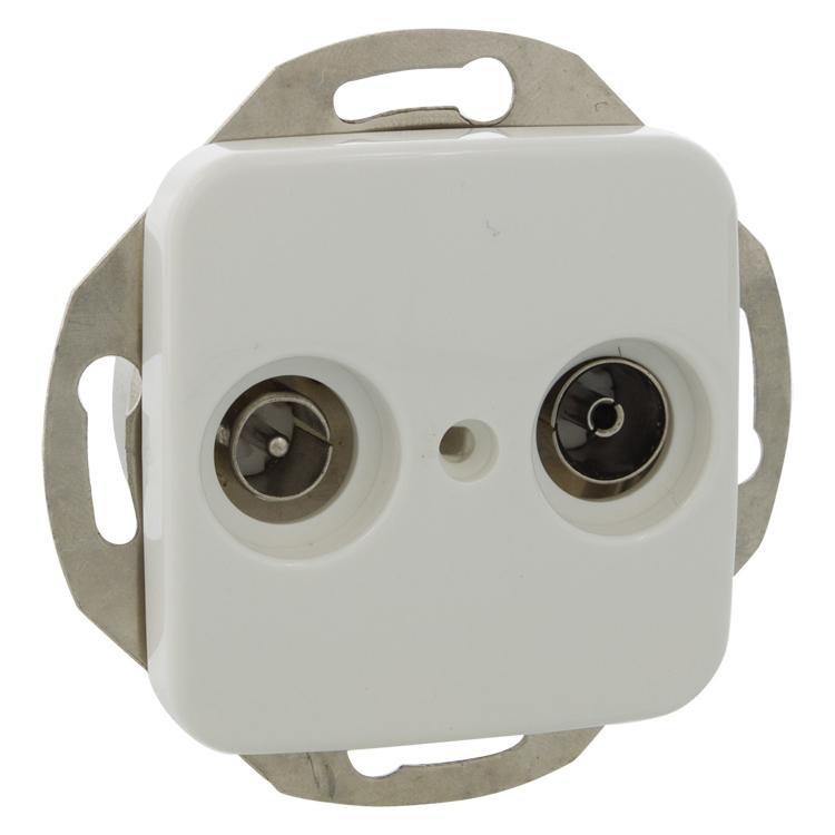 Inbouw contactdoos - Radio/TV - Busch-Jaeger