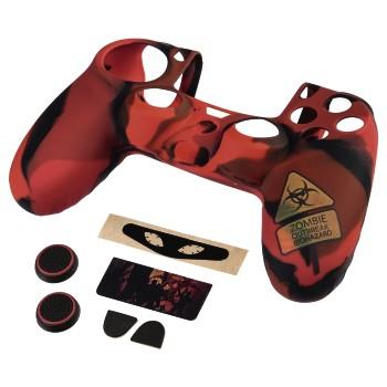 7en1 Kit d'accessoires Undead pour la manette Dualshock 4 PS4/Slim/Pro - Hama