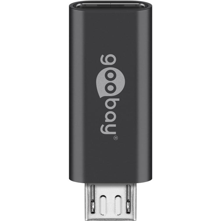 Adaptateur USB C vers micro USB B - Goobay