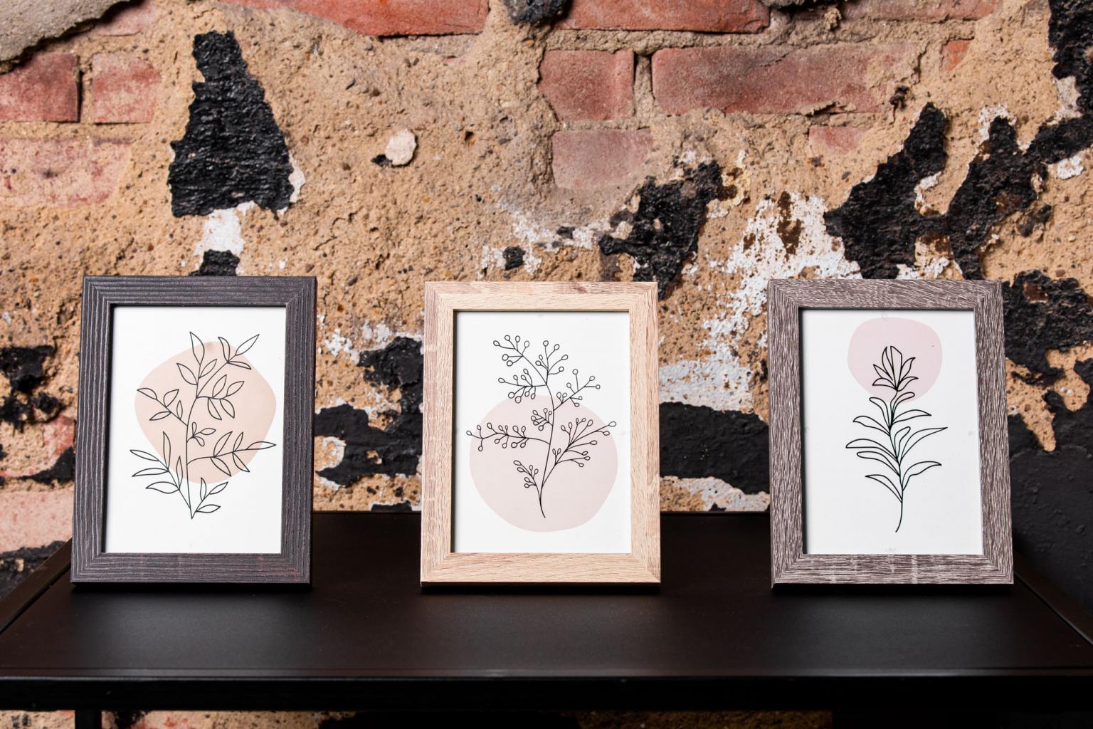 Fotolijst Modern - 20x30cm - Donkerbruin