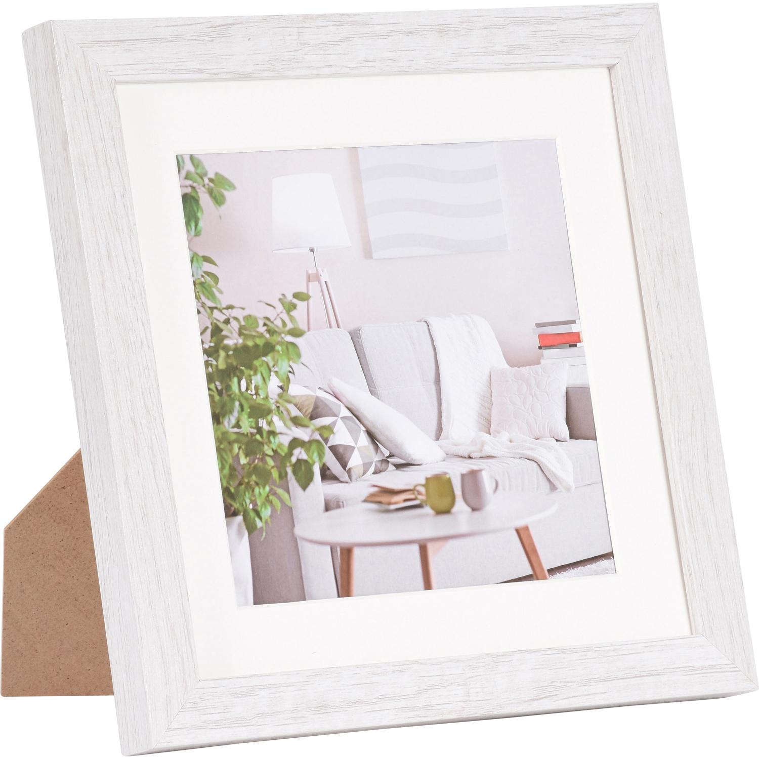 Cadre photo Modern - 20x20cm - Blanc