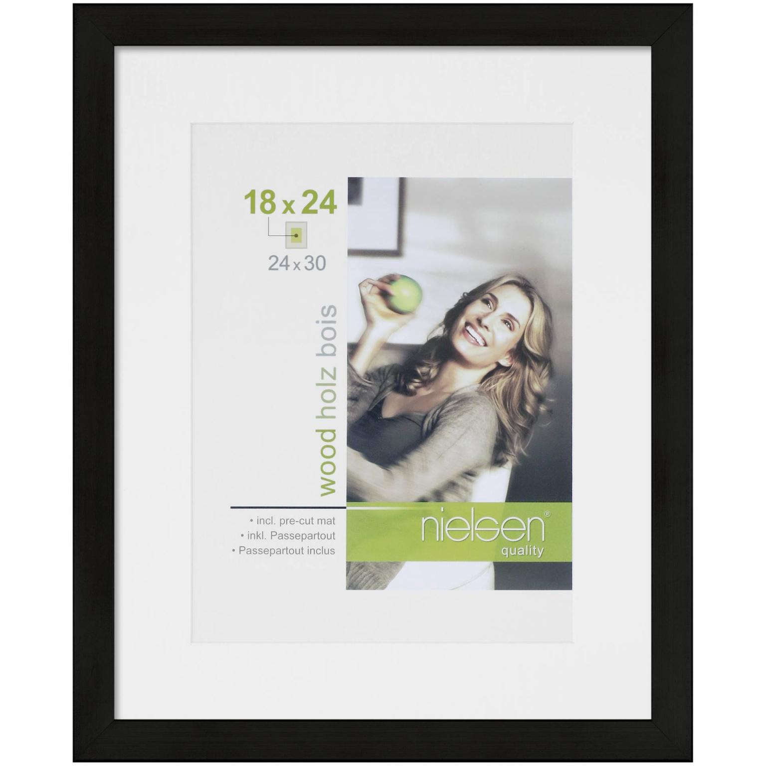 Nielsen Apollo zwart 24x30 hout 8988006 - 8988006