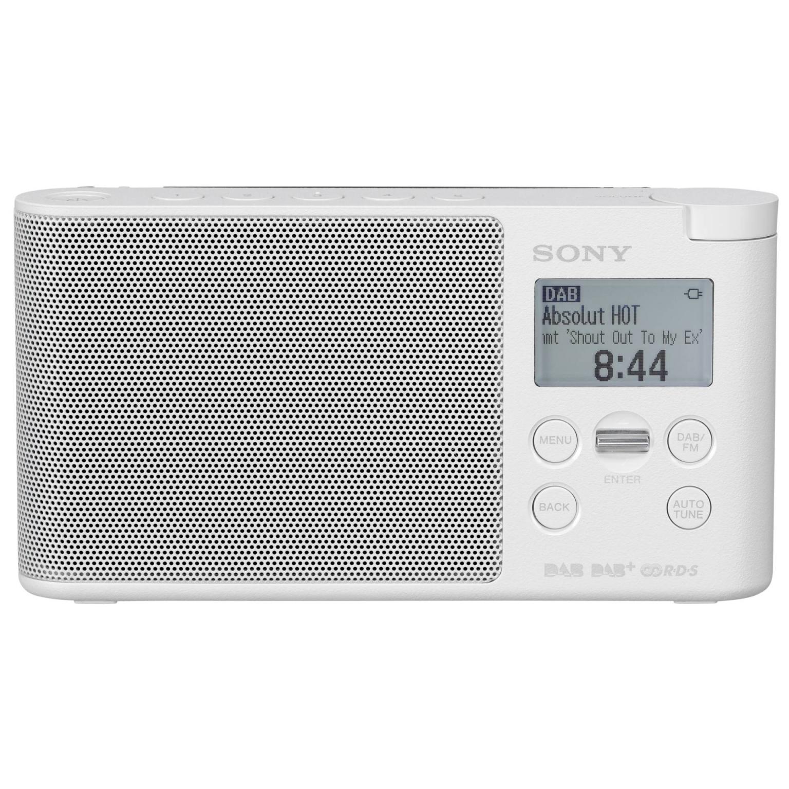 Sony XDR-S41DW wit - XDRS41DW.EU8 - Sony