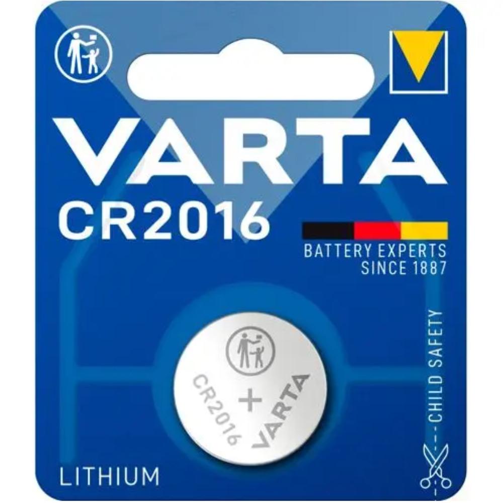 10x1 Varta electronic CR 2016 VPE emballage intérieur - Varta