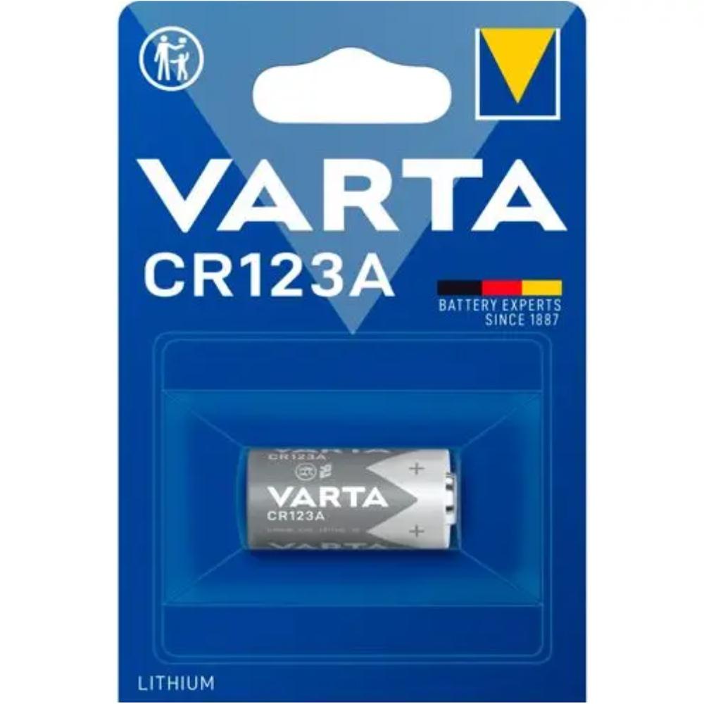10x1 Varta Professional CR 123 A VPE emballage intérieur - Varta