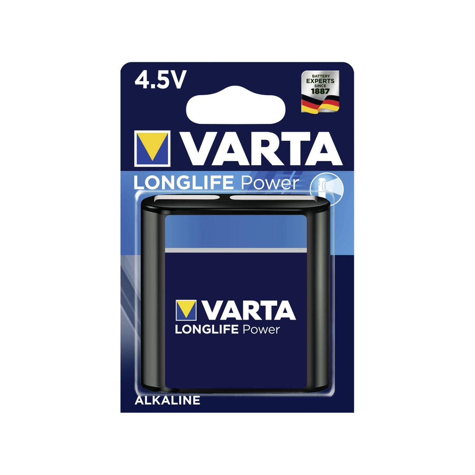 10x1 Varta High Energy 3 LR 12 4,5V-Block VPE binnenverpakking - Varta