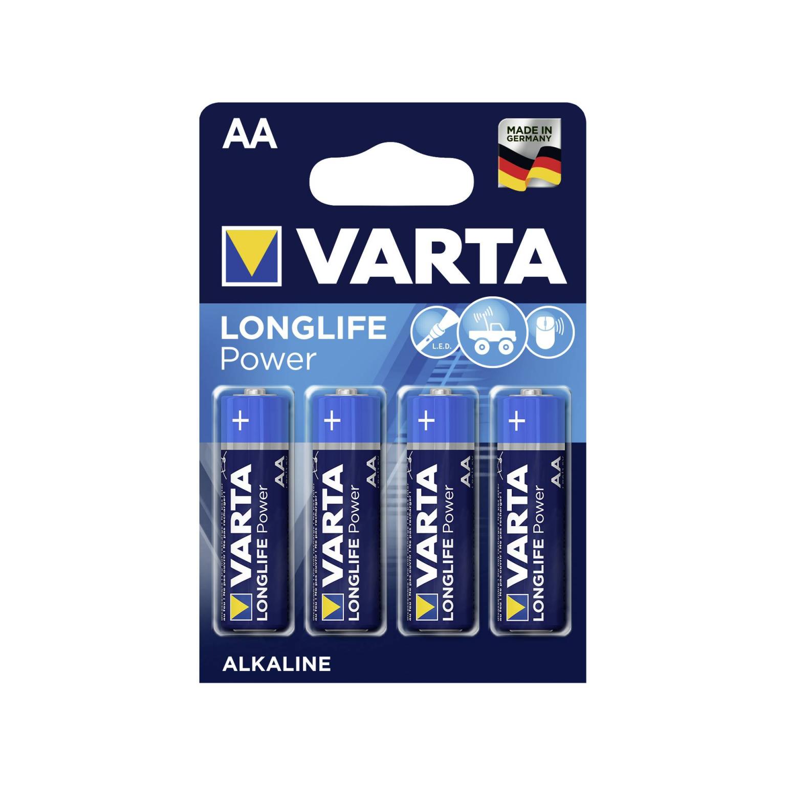 100x4 Varta High Energy Mignon AA LR 6 VPE omdoos - Varta