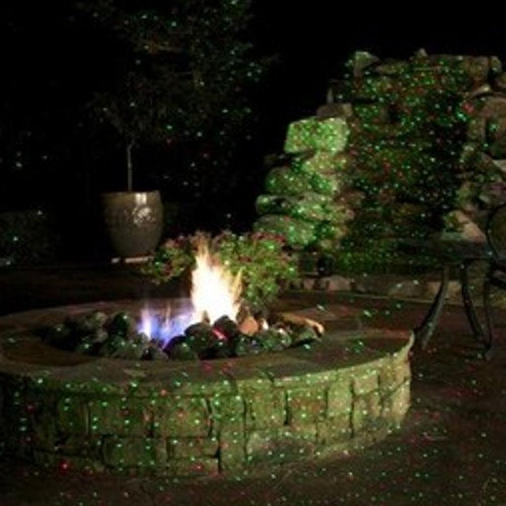 Guirlandes de Noël - lumière laser led - 7,5 mètres