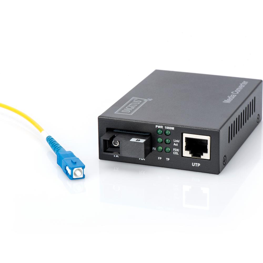SC Glasvezel Converter - Digitus
