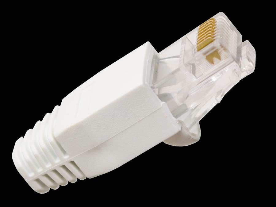 Adaptateur enfichable coaxial sur UTP - Connexions : IEC, RJ45