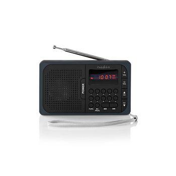 Radio FM, Mini Radio AM / FM de Poche avec Enceinte Radio Numérique  Multifonction Portable Rechargeable pour Intérieur