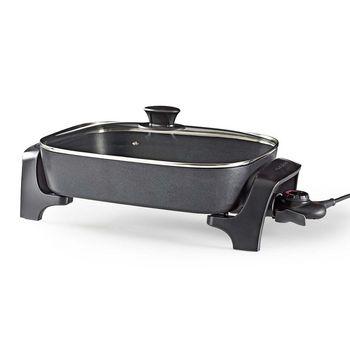 Elektrische hapjespan 40 cm Dik gegoten aluminum body - Nedis