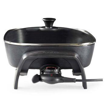 Elektrische hapjespan 40 cm Dik gegoten aluminum body - Nedis