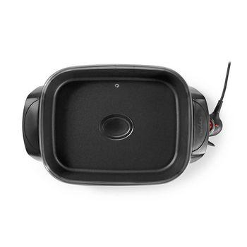 Elektrische hapjespan 40 cm Dik gegoten aluminum body - Nedis