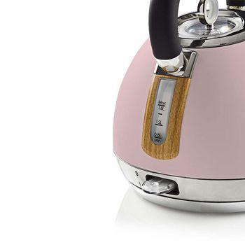 Elektrische waterkoker 1,8 l Soft-touch Roze - Nedis