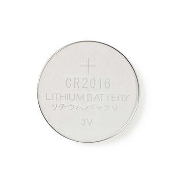 Pile bouton au lithium CR2016 3 V 5 pièces Blister