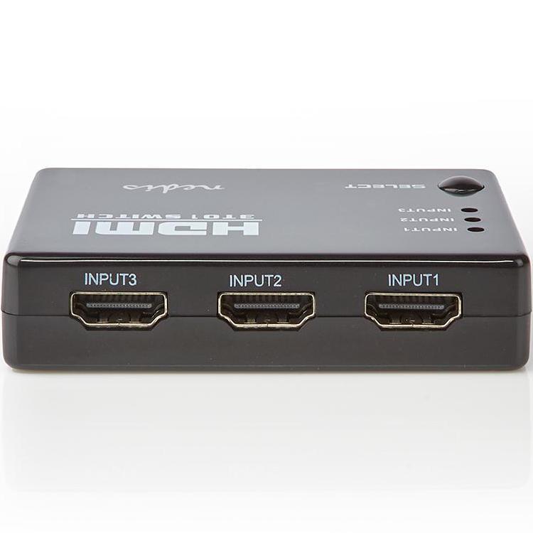 HDMI™-switch 2-poorts - 2x HDMI™-ingang 1x HDMI™-uitgang - Nedis