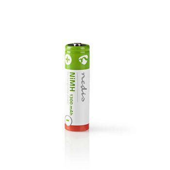 Oplaadbare NiMH batterij AA 1,2 V 1300 mAh 4 stuks Blister