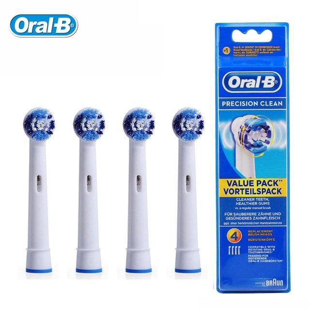 Oral-B Precision Clean EB20 4 - De Oral-B Precision opzetborstel verwijdert plak dan een normale handtandenborstel, zorgt voor een schone mond en gezond Geen wonder dat dit de