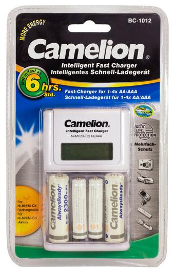 Camelion Oplader BC 1012 incl. 2x AA & 2x AAA Altijd klaar - Camelio
