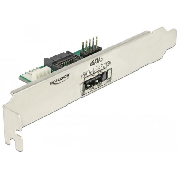 Delock Slotbracket 1 x eSATApd 5 V / 12 V - Delock