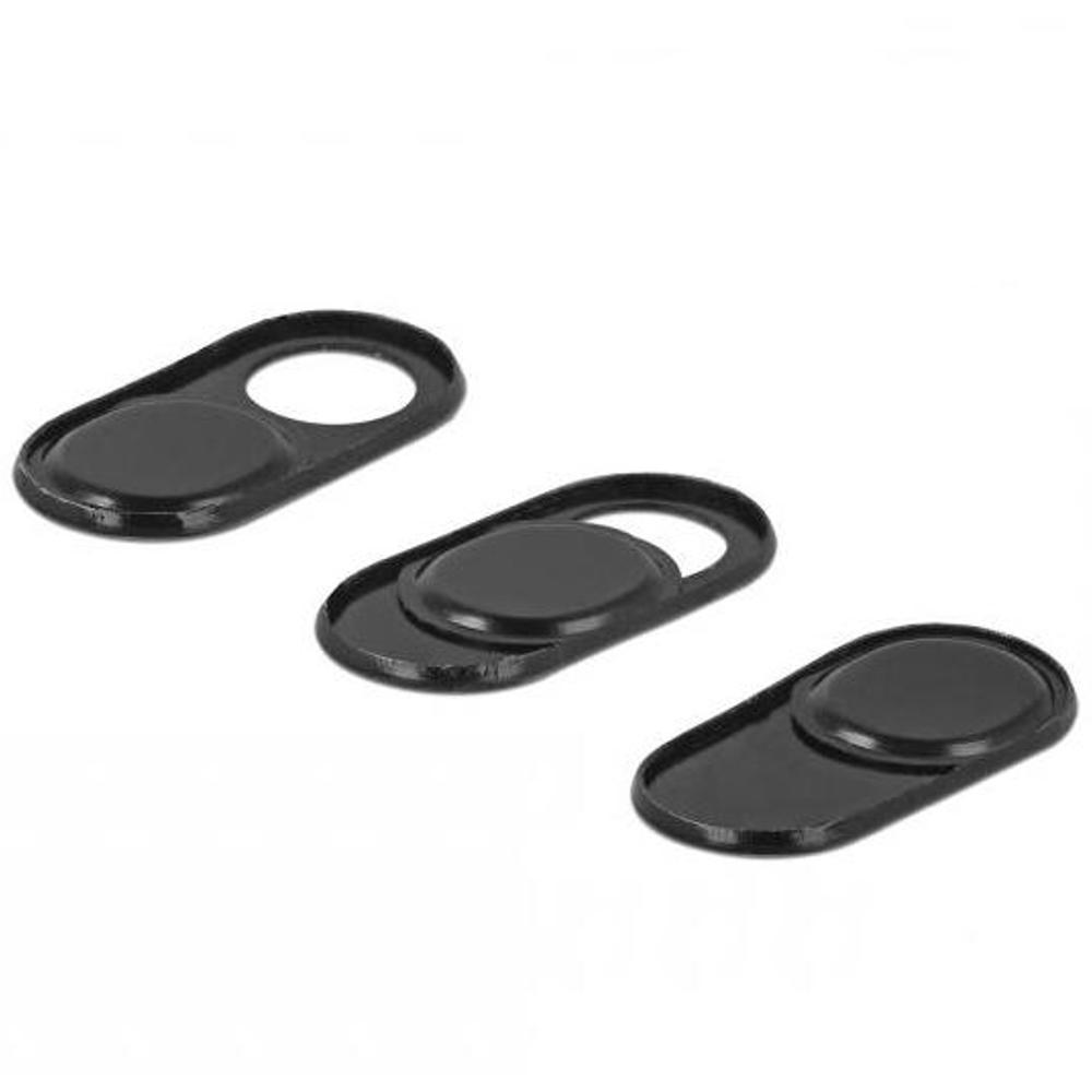 Delock Webcam Afdekking voor Notebook, Tablet en Smartphone 3 Stuks
