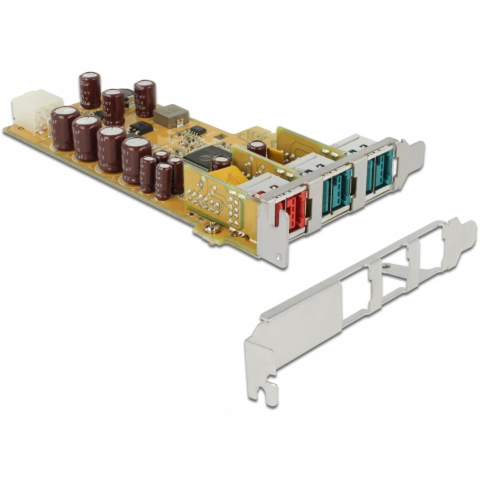 Carte PCI Express - 2x Firewire 800 + Firewire 400 - Carte PCI Express - 2x  Firewire 800 + Firewire 400, Type de bus : PCI Express x1, x4, x8 ou x16