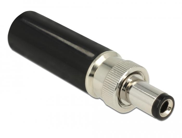 Delock-connector DC 5,5 x 2,5 mm met lengte 9,5 mm holle connector - Delock