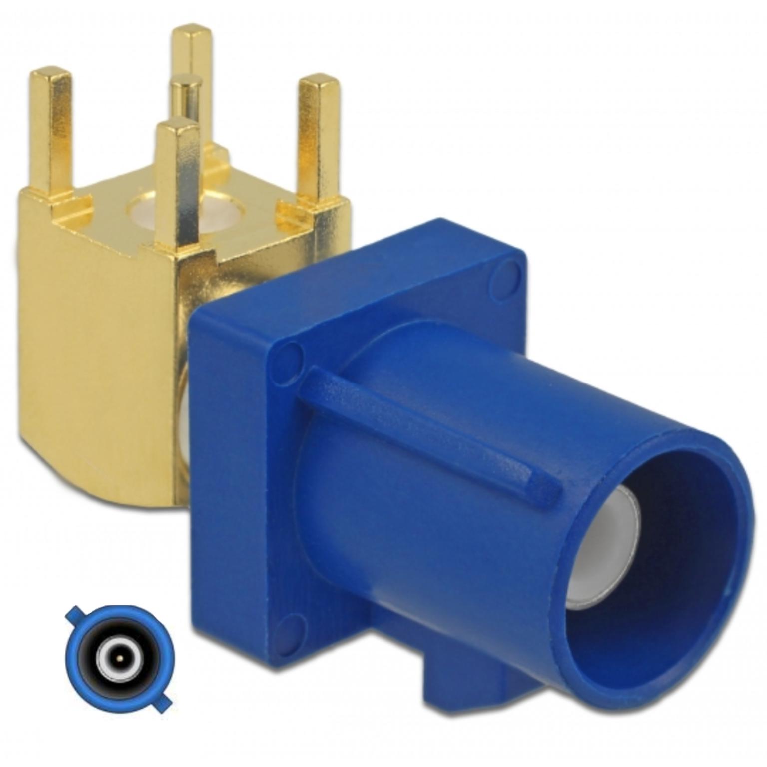 Haakse fakra C PCB connector - Delock