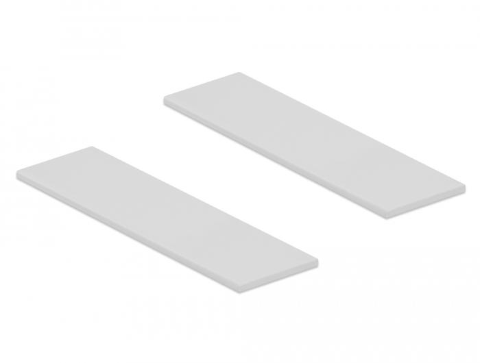 Delock koelpad-set (2 stuks) 70 x 20 mm voor M.2 modules - Delock