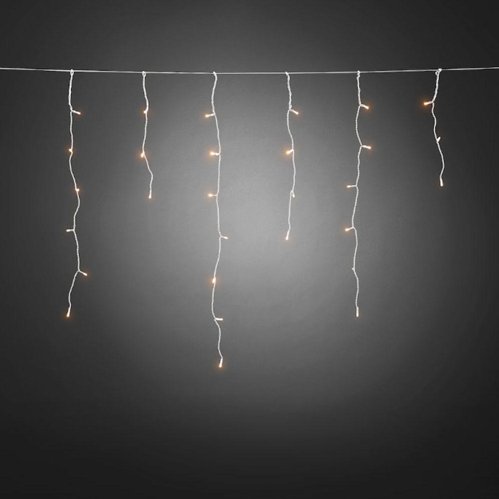 Ijspegelverlichting - led kerstverlichting buiten en binnen - 240 lampjes - 9 meter - extra warm wit
