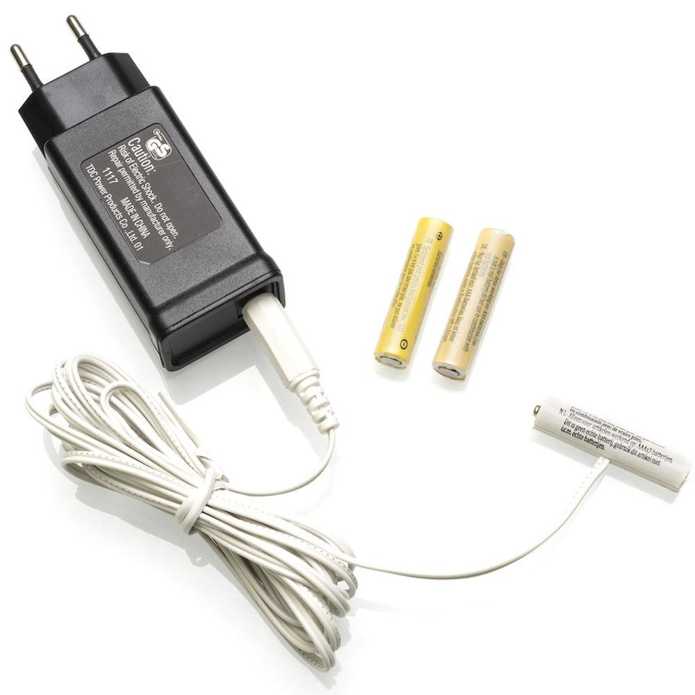 Batterijadapter - kerstverlichting binnen - 3 meter - incl. batterij en transformator