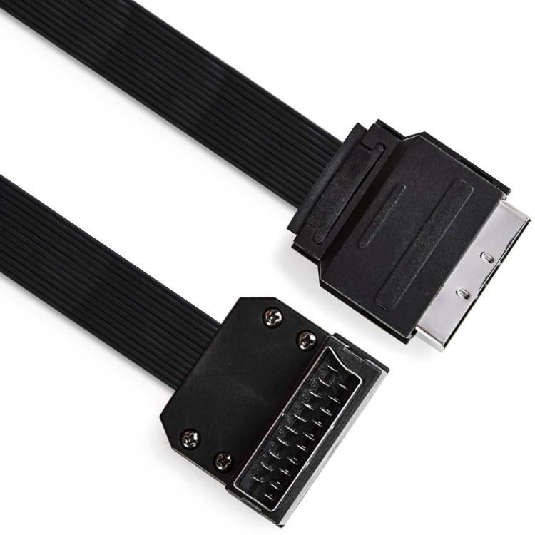 Scart kabel - Haaks - Nedis