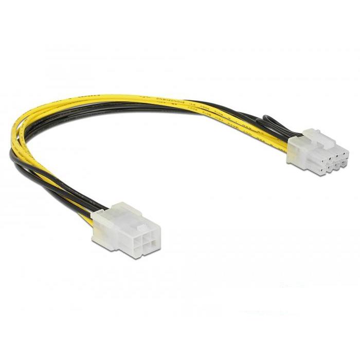 Delock PCI Express voedingskabel 6-pins female > 8-pins male - Delock