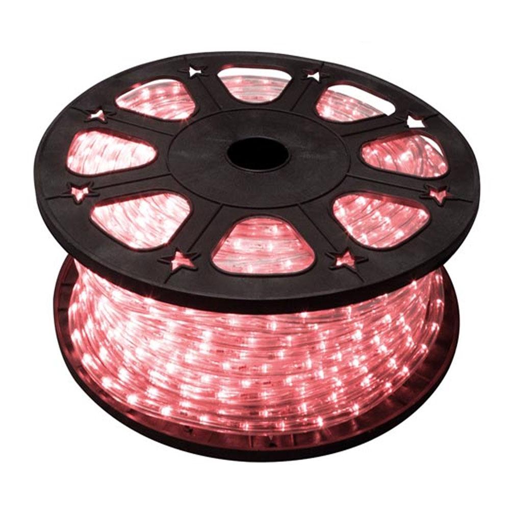 Tuyau d'éclairage - lumières de Noël à leds pour l'extérieur et l'intérieur - 1620 lumières - 45 mètres - rouge