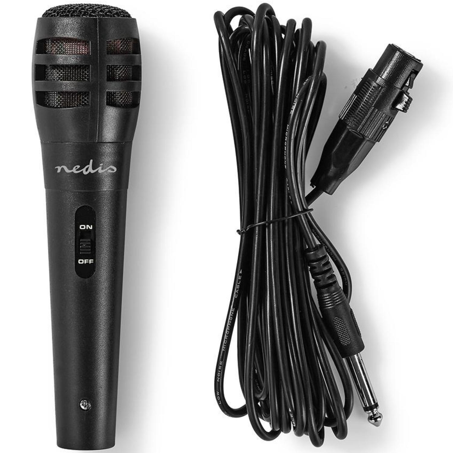 Bedrade Microfoon Gevoeligheid -72 dB +/-3 dB 80 Hz - 12 kHz 5,0 m - Nedis