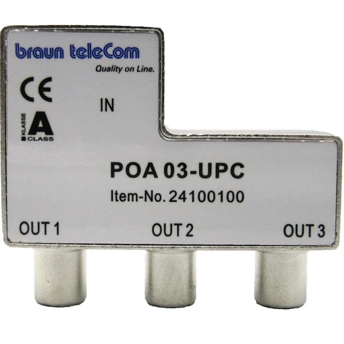 Verdeelelement - 3-weg - Braun Telecom
