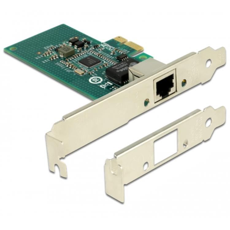 Carte Delock PCI Express > 1 x Gigabit LAN - Delock