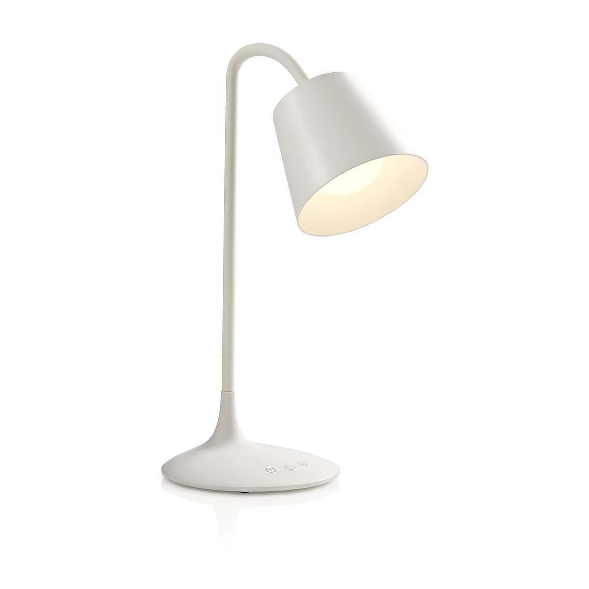 Dimbare LED-tafellamp | Aanraakbediening | 3 lichtmodi | Oplaadbare - Pas het licht aan uw stemming aan met deze LED-tafellamp met touch-control. U hoeft lamp maar aan te om