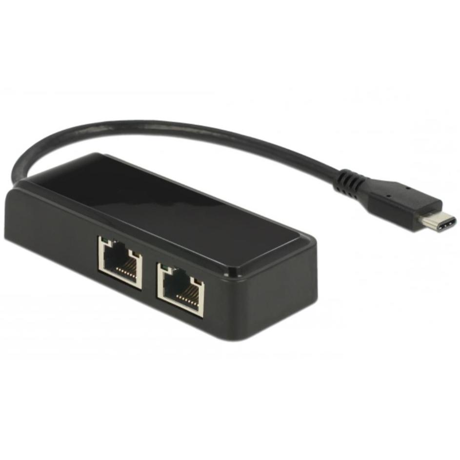 USB netwerkadapter omvormer - Delock
